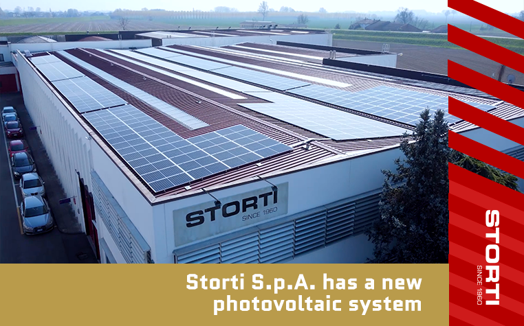 Storti S.p.A. has a new photovoltaic system